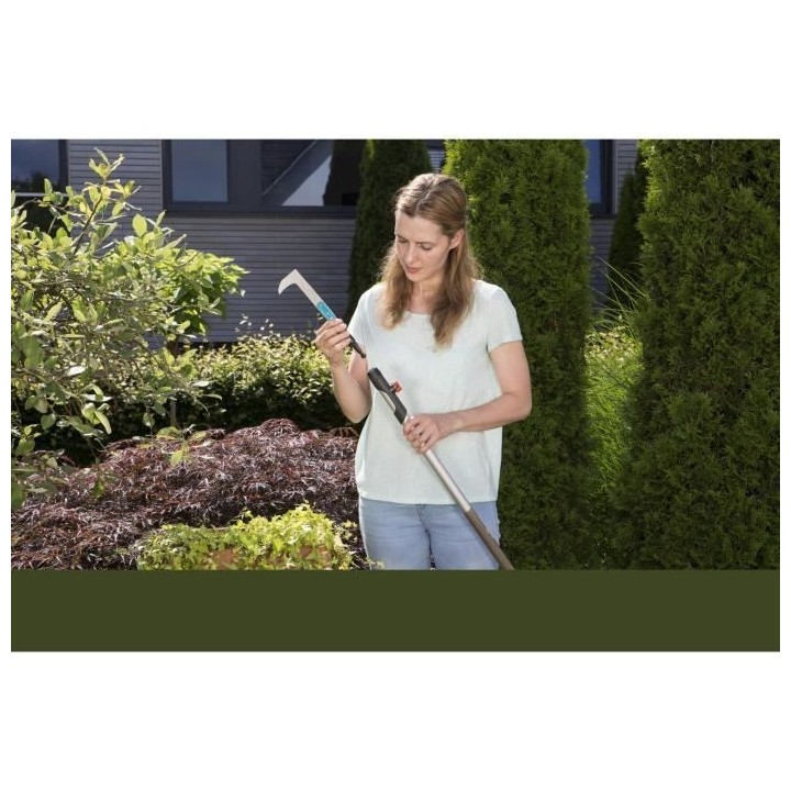 GARDENA Couteau-émousseur Combisystem - Acier inox– Poignée ergono