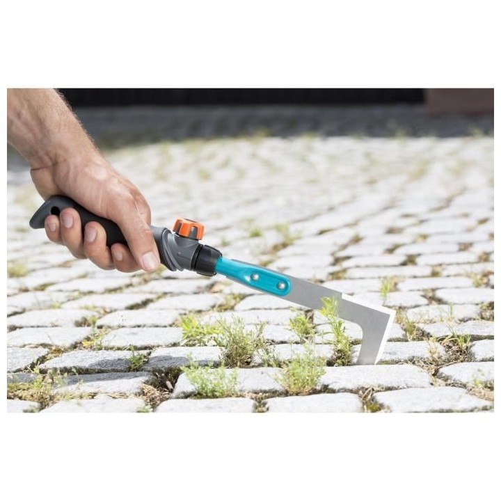 GARDENA Couteau-émousseur Combisystem - Acier inox– Poignée ergono