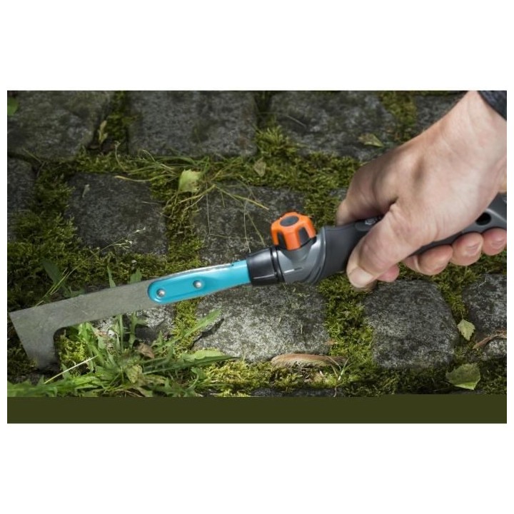 GARDENA Couteau-émousseur Combisystem - Acier inox– Poignée ergono