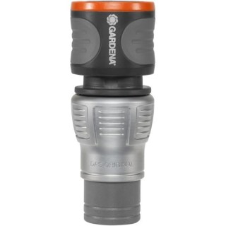 GARDENA Raccord rapide Premium – Adapté tuyau Ø13mm et Ø15mm –