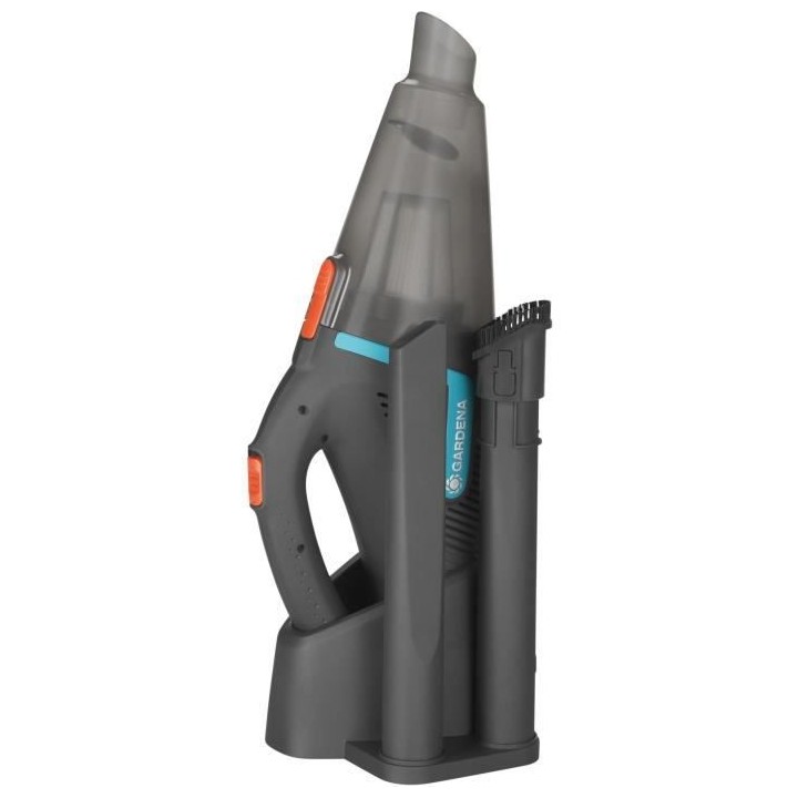 Aspirateur a main a batterie GARDENA - EasyClean Li - Station de charg