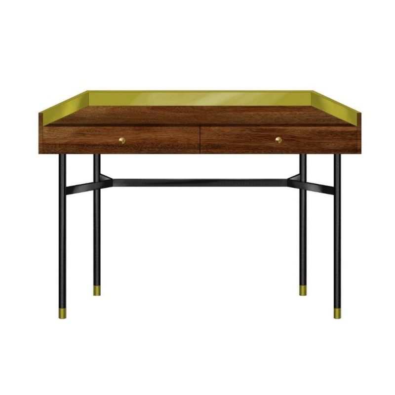 Console DKD Home Decor Métal Bois de manguier Moderne (120 x 40 x 76 cm)