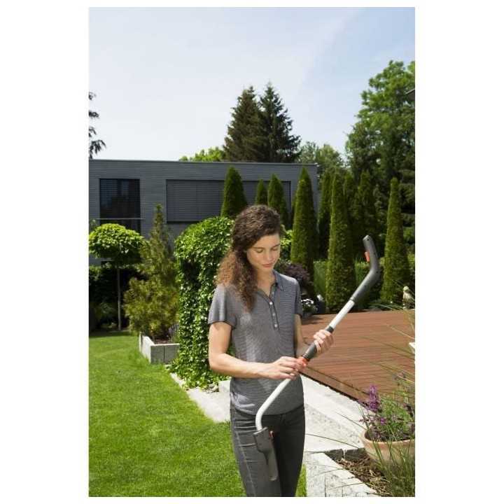 GARDENA Kit cisaille a gazon sur batterie ClassicCut Li – Manche té