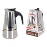 Cafetière Italienne Quttin Argenté Acier inoxydable (4 Tasses)