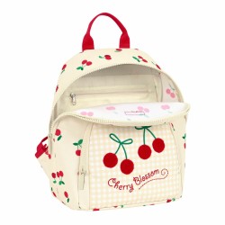 Sac à dos enfant Safta Cherry Mini Beige (25 x 30 x 13 cm)