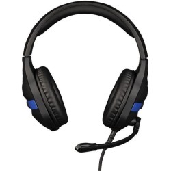 Casque-Micro Gaming - KONIX - Nemesis - Noir - Playstation/Xbox/Nintendo/Smartphone/Tablette - Sous Licence Officielle FFF