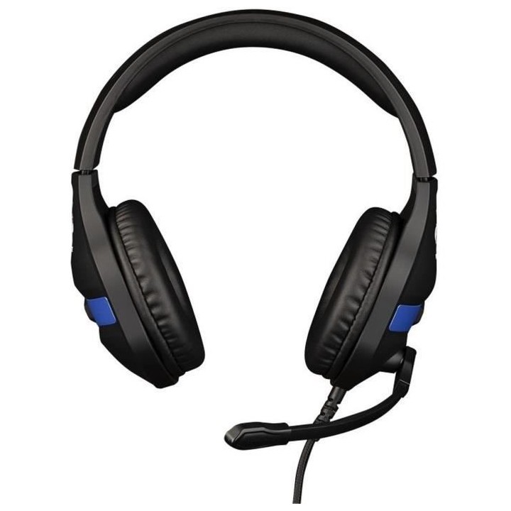 Casque-Micro Gaming - KONIX - Nemesis - Noir - Playstation/Xbox/Ninten
