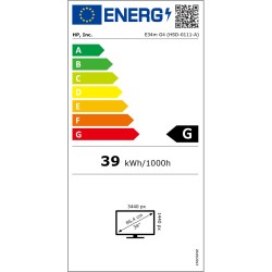 Écran HP 40Z26AAABB 34" VA 75 Hz 50-60  Hz 34"