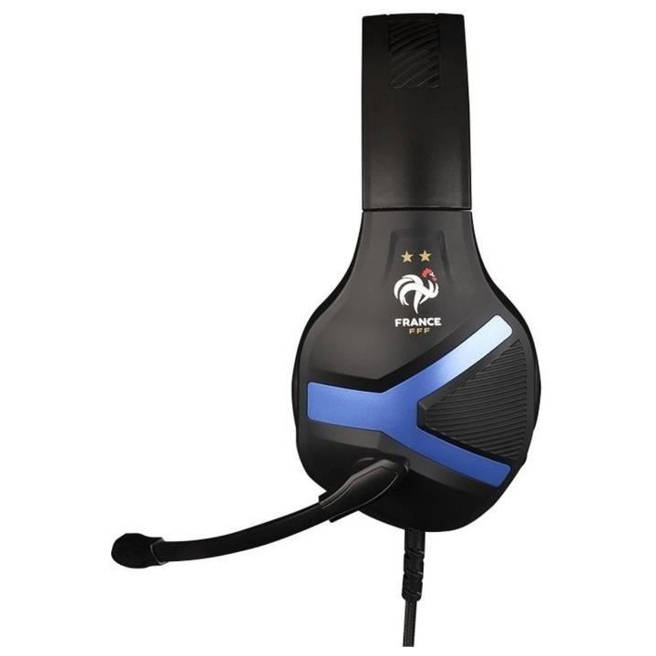 Casque-Micro Gaming - KONIX - Nemesis - Noir - Playstation/Xbox/Ninten