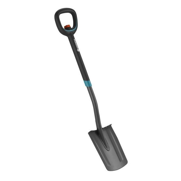 GARDENA Beche télescopique a bord droit ErgoLine – 106-126cm – Po