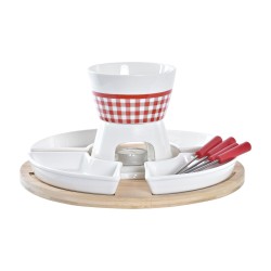 Fondue DKD Home Decor Rouge...