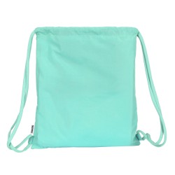 Sac à dos serré par des ficelles Smiley Summer fun Turquoise (35 x 40 x 1 cm)