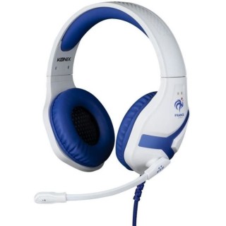 Casque-Micro Gaming - KONIX - Nemesis - Blanc - Playstation/Xbox/Ninte