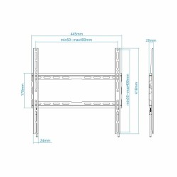 Support de TV TooQ LP1070F-B