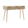 Console DKD Home Decor Marron Sapin Bois MDF 110 x 40 x 77 cm