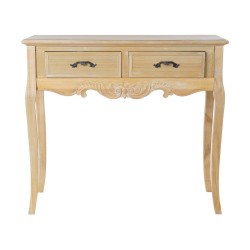 Console DKD Home Decor Naturel Sapin Bois MDF 90 x 39 x 79 cm