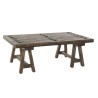 Table d'appoint DKD Home Decor Marron Noir Bois 110 x 70 x 40 cm