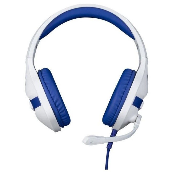 Casque-Micro Gaming - KONIX - Nemesis - Blanc - Playstation/Xbox/Ninte