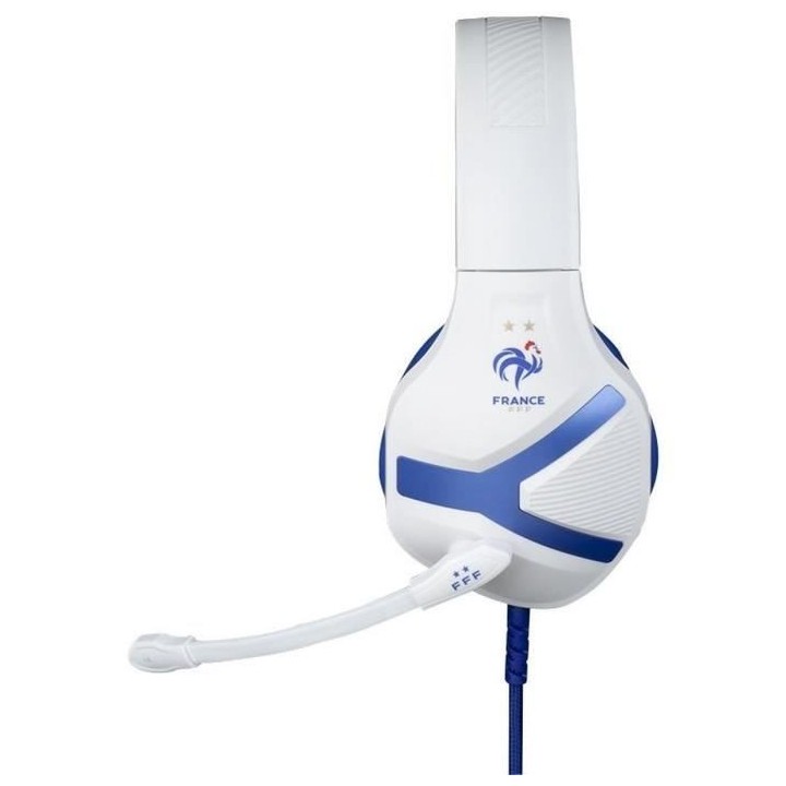 Casque-Micro Gaming - KONIX - Nemesis - Blanc - Playstation/Xbox/Ninte