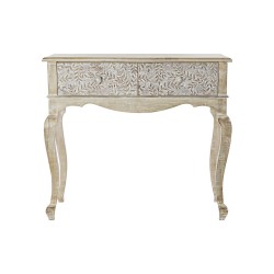 Console DKD Home Decor Blanc Naturel Bois de manguier 91 x 42 x 81 cm