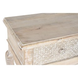 Console DKD Home Decor Blanc Naturel Bois de manguier 91 x 42 x 81 cm