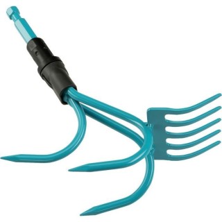 Griffe-cultivateur 9 cm GARDENA Combisystem - Acier robuste - Griffe e