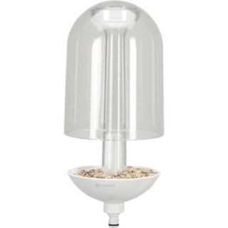 Mangeoire a oiseaux GARDENA ClickUp! - Hauteur 35 cm - Diametre 15,2 c