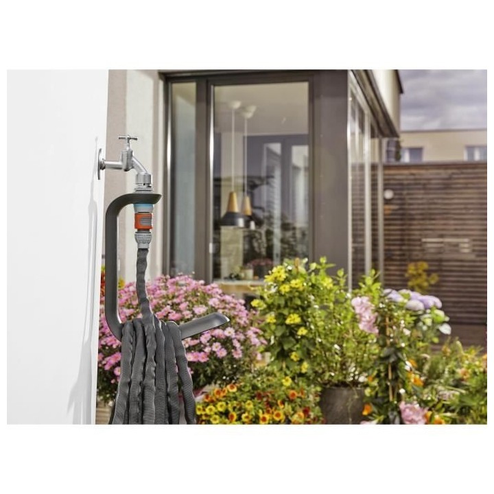 Tuyau d'arrosage Liano GARDENA - Longueur 15m-Set Tuyau textile - supp