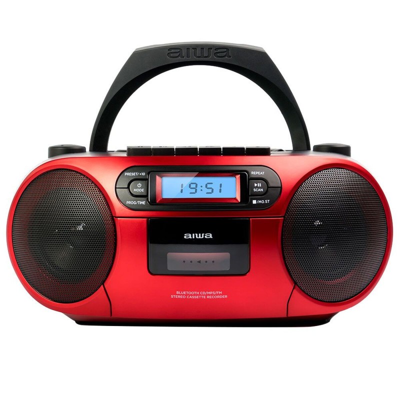 Radio-Cassette Aiwa BBTC550RD    6W Rouge