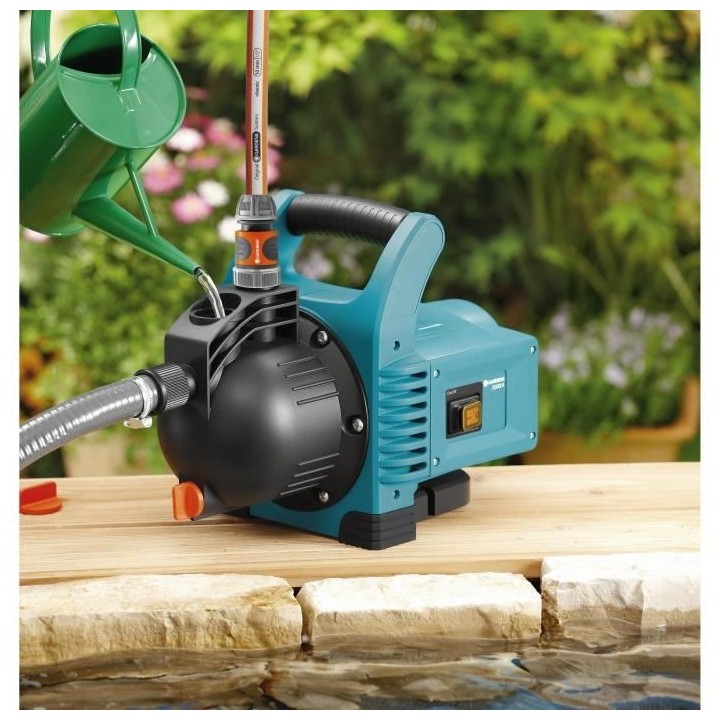 GARDENA Kit Pompe d'arrosage de surface 3000/4 avec kit d'aspiration