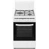 Cuisinière à Gaz Vitrokitchen CB5535BNE   NAT Blanc