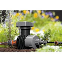 GARDENA Centrale d'irrigation 1000 – Pour Micro-Drip System – Réduction de pression – Débit d'eau d'environ 1 000 l/h