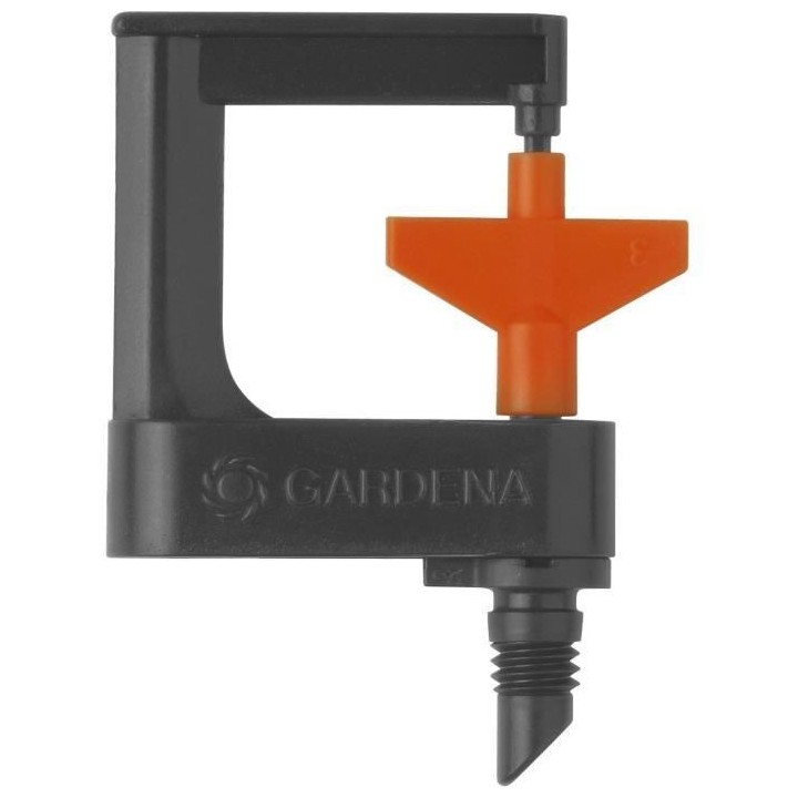 GARDENA Miro-asperseur rotatif 360° - Orange/Gris - Micro-Drip-System