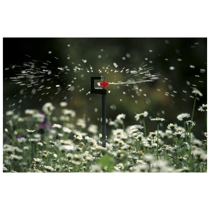GARDENA Miro-asperseur rotatif 360° - Orange/Gris - Micro-Drip-System