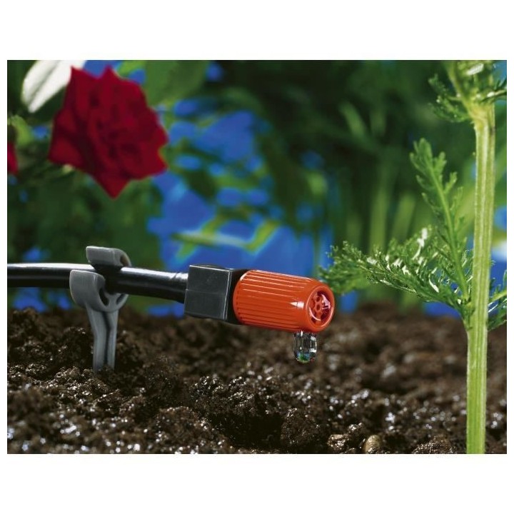 GARDENA Goutteur réglable Micro-Drip - Capacité max 20L/heure – Fa