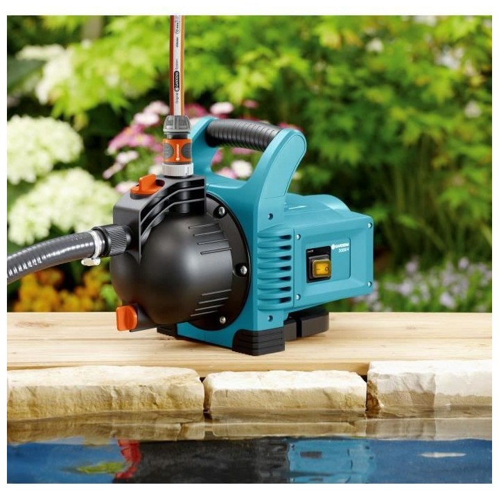 GARDENA Pompe d'arrosage de surface 3000/4 – 600W – Débit max 310