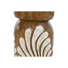 Table d'appoint DKD Home Decor Blanc Naturel Marron Clair 30 x 30 x 50 cm 29 x 29 x 51 cm