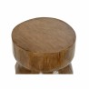 Table d'appoint DKD Home Decor Blanc Naturel Marron Clair 30 x 30 x 50 cm 29 x 29 x 51 cm