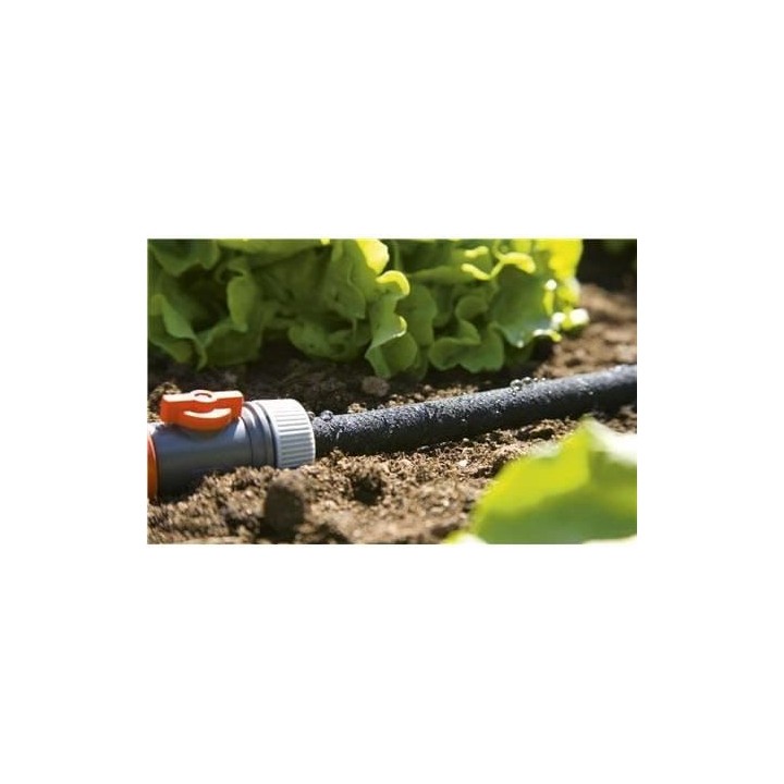 GARDENA Tuyau d'arrosage micro-poreux – Longueur 15m – Débit & pr