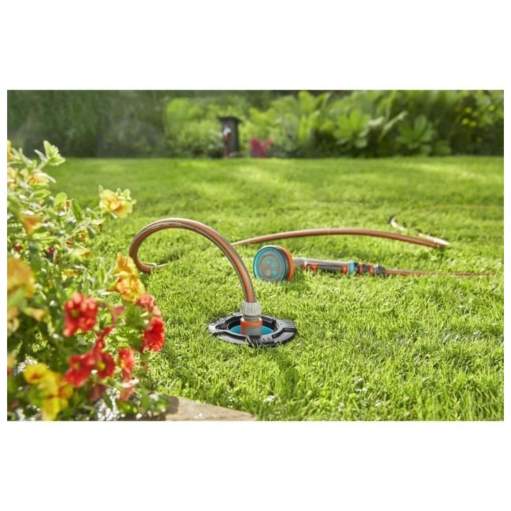 GARDENA Set de Connexion Grand Débit – Relier pipeline et systeme d