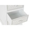 Caisson à Tiroirs DKD Home Decor 40 x 34 x 101 cm Blanc Bois Bois MDF Romantique