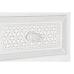 Caisson à Tiroirs DKD Home Decor 40 x 34 x 101 cm Blanc Bois Bois MDF Romantique