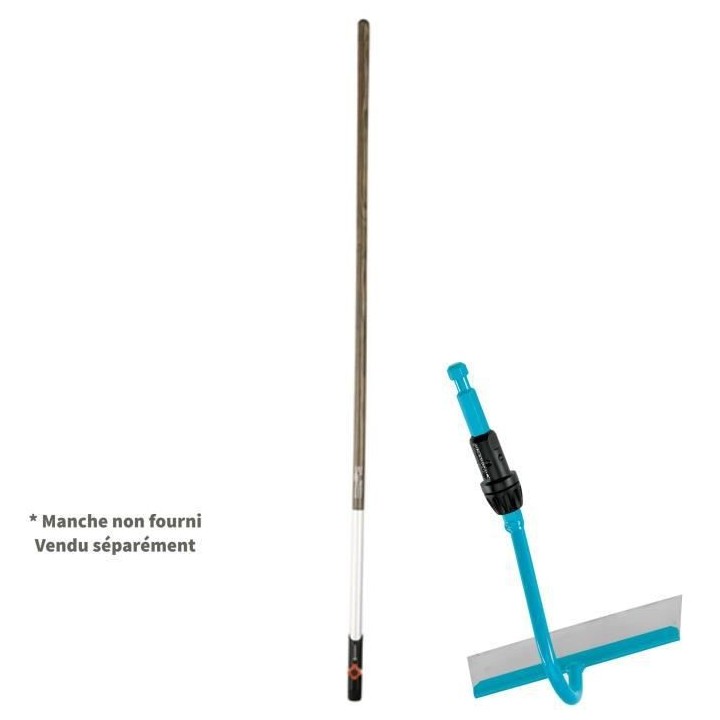 GARDENA Binette 16cm Combisystem - Acier inox résistant corrosion –