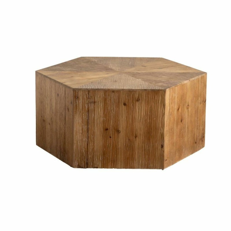 Table d'appoint DKD Home Decor Marron Naturel Marron Clair Bois 80 x 80 x 36 cm 80 x 69 x 36 cm