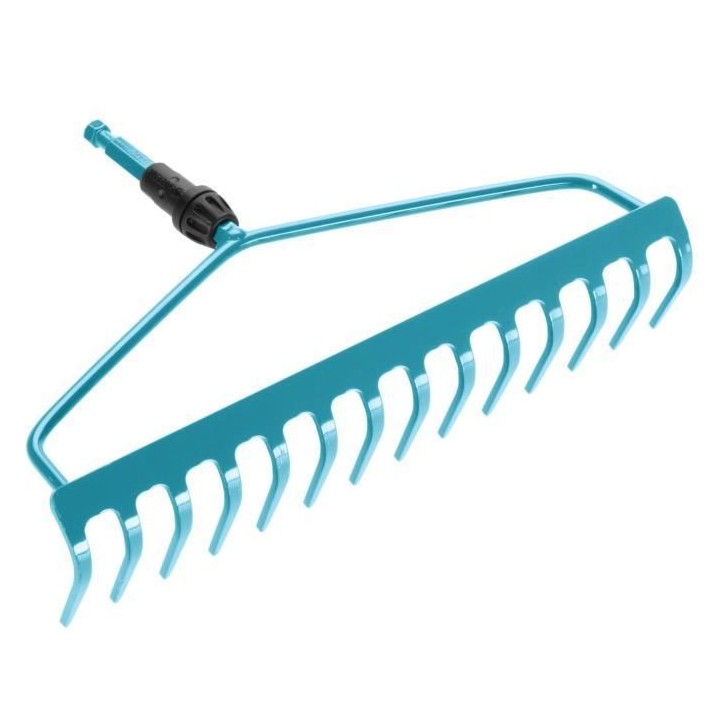GARDENA Râteau-étrier 36cm Combisystem - Acier robuste - 14 dents