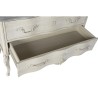 Caisson à Tiroirs DKD Home Decor 123 x 50 x 80 cm Beige Gris Gris foncé Bois de manguier Bois MDF Romantique