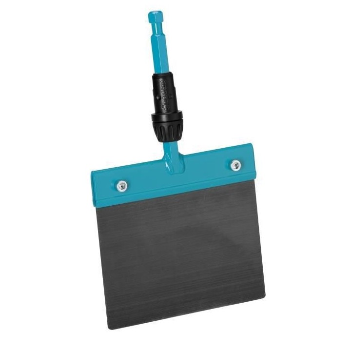 GARDENA Grattoir a glace 15cm Combisystem – Lame acier trempé zingu