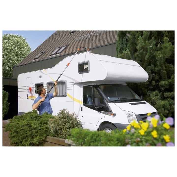 GARDENA Manche-rallonge articulé a passage d'eau Cleansystem – Haut