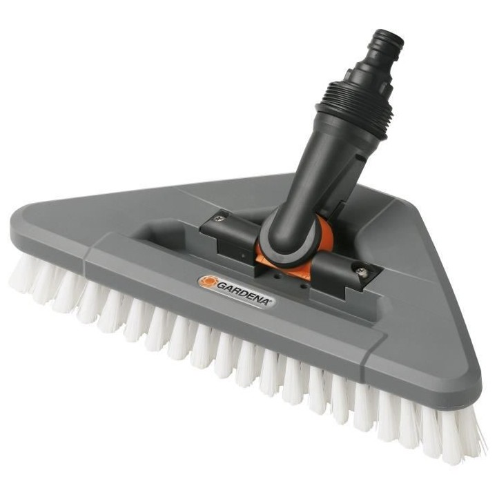 GARDENA Balai de lavage dur articulé Cleansystem – Tete pivotante 3