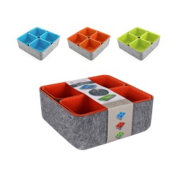 Organisateur Confortime 25,2 x 25 x 10 cm 5 Pièces